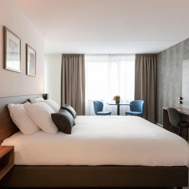 جناح جونيور بسرير مزدوج أو سريرين منفصلين، Golden Tulip Ampt Van Nijkerk 3/10