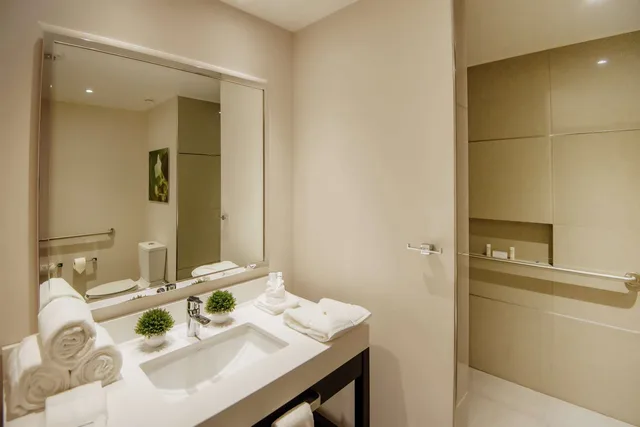 غرفة بسريرين مزدوجين لذوي الإعاقة، Hilton Garden Inn Puebla Angelopolis 2/2