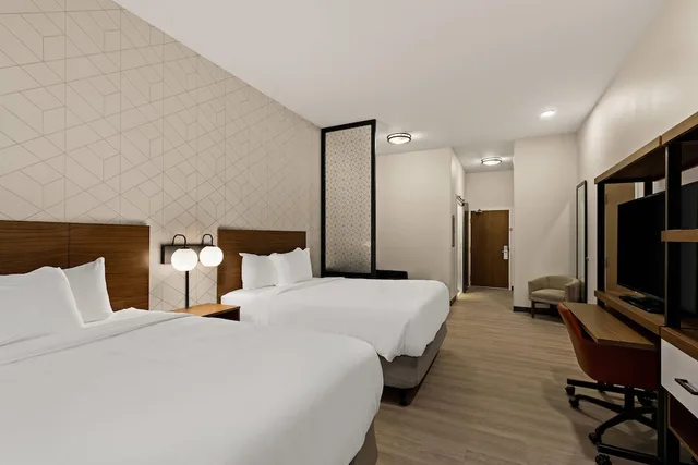 غرفة قياسية بسريرين كوين، Everhome Suites Somerset - South Brunswick 10/10