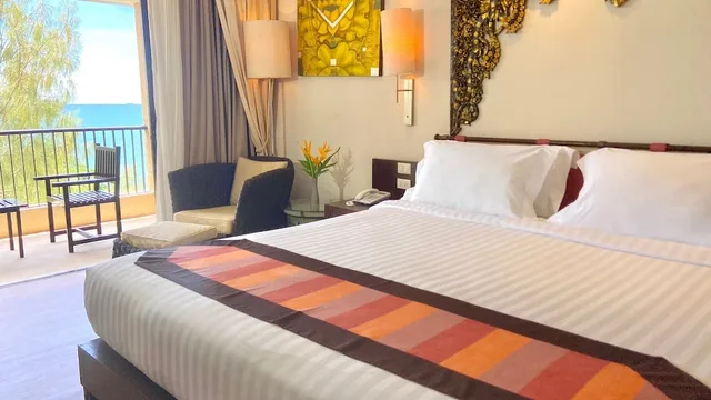 غرفة بريميوم بسريرين منفصلين بإطلالة على البحر، Garden Cliff Resort and Spa 8/10