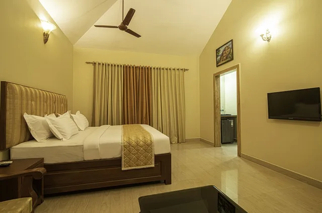 كوخ ديلوكس بسرير مزدوج، THE GRAND LEONEY RESORT 4/10