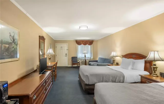 غرفة بسريرين مزدوجين، Quality Inn Gettysburg Motor 1/4