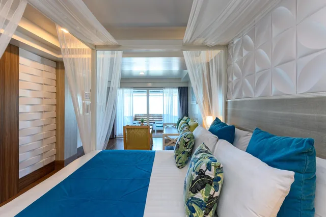 غرفة سوبيريور بإطلالة على البحر بشرفة، Maldives Beach Resort 3/3