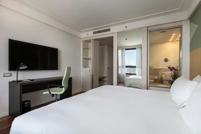 غرفة بسرير كينج، DoubleTree by Hilton Florence Metropole 15/16