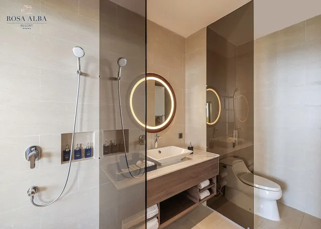 استوديو بسريرين منفصلين بإطلالة على البحر، Rosa Alba Resort and Villas Tuy Hoa 8/9