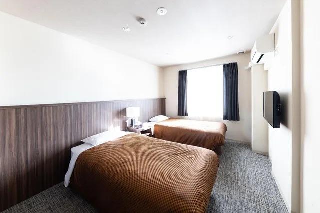 غرفة قياسية مفردة بسريرين منفصلين، Reco Hotel Mikuni 1/1