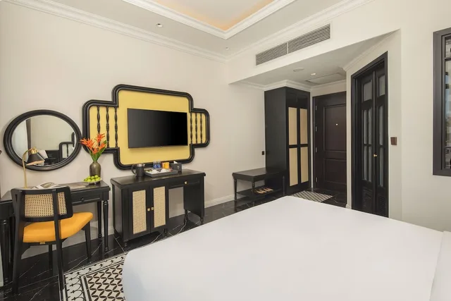 غرفة ديلوكس بسرير كينج، Nesta Hoi An Resort and Spa 7/9