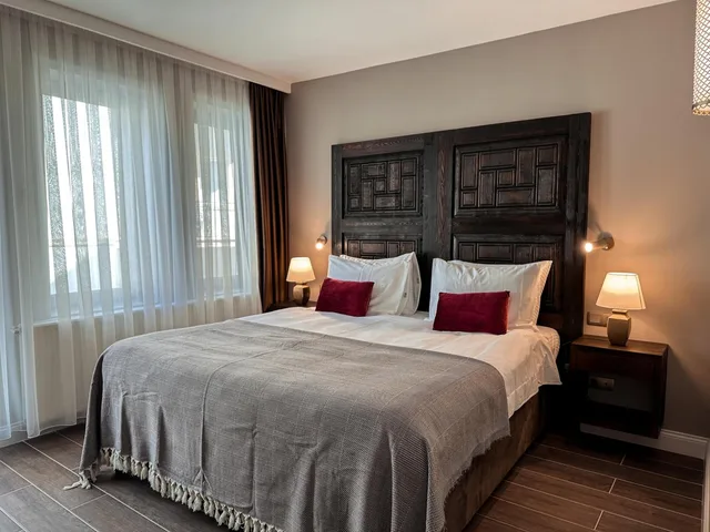 غرفة بسرير مزدوج بشرفة، Osmanli Manor Hotel 2/10