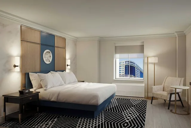 جناح تنفيذي بسرير كينج مع أريكة، Marriott Vacation Club Pulse At the Mayflower Washington D C 3/6