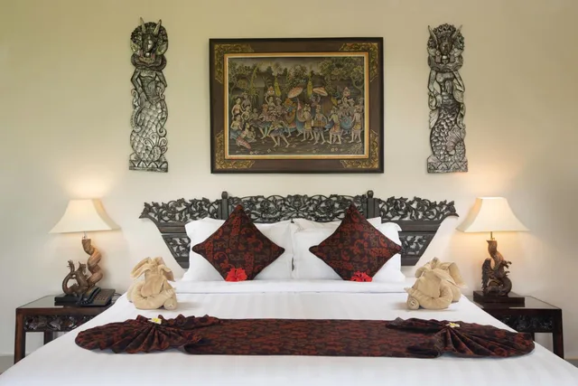 غرفة بريميير بسرير مزدوج أو سريرين منفصلين، GREEN FIELD HOTEL AND BUNGALOW 5/10