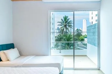 غرفة ثلاثية بشرفة، Hotel Caribbean Cartagena 2/4