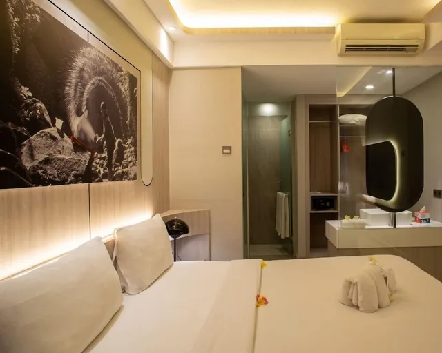 Harris, 2 Bedrooms, Unique, Double and Twin Beds، HARRIS Hotel & Residence Riverview Kuta - Bali 2/2