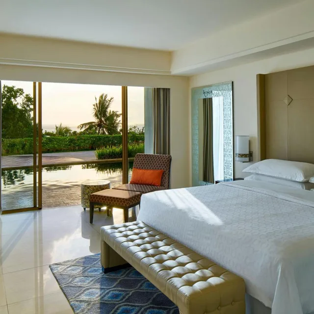 Family Suite, Junior Suite, King Bed, Garden View, Sofa، Sheraton Bali Kuta Resort 4/9