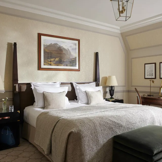 غرفة كلاسيكية بسرير مزدوج أو سريرين منفصلين، Gleneagles Hotel 3/8