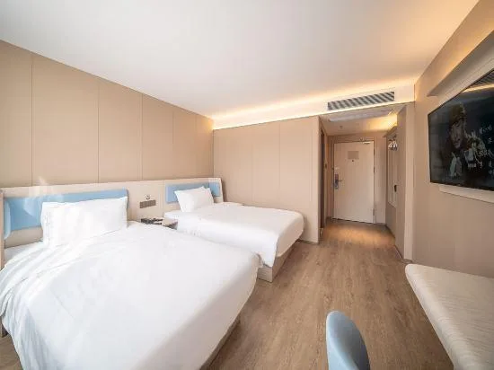 غرفة بسريرين، Hanting Hotel (Zhuhai Doumen Daxin Xinduhui) 2/2
