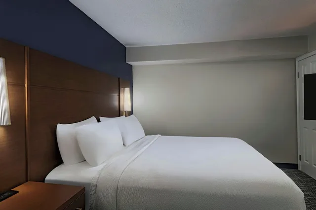 استوديو بسرير كينج مع أريكة، Residence Inn Houston The Woodlands / Lake Front Circle 1/7