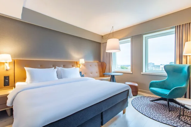 غرفة بريميوم بانورامية بسريرين منفصلين بإطلالة، Radisson Blu Atlantic Stavanger 1/10