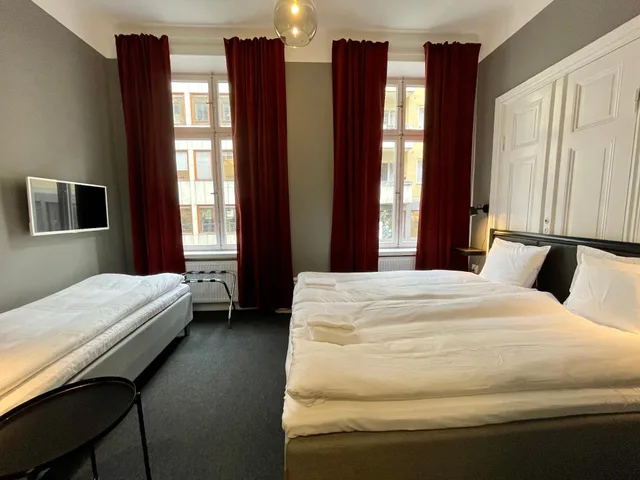 غرفة عائلية بسرير مزدوج وسرير فردي، Unique Hotel Jungfrugatan 2/2