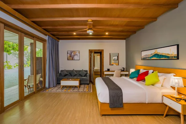 2 BEDROOM FAMILY BEACH VILLA - Transfer Excluded، Fiyavalhu Resort Maldives - All Inclusive 1/5