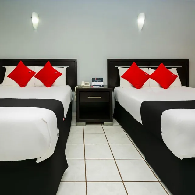 غرفة قياسية بسريرين، Capital O Hotel Victoria Morelia 5/10