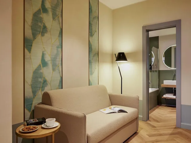 غرفة ديلوكس بسريرين منفصلين مع أريكة، Hotel Giacomo Morra Alba - Handwritten Collection 2/5