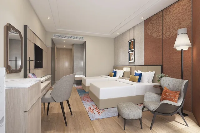 Deluxe, Twin Beds, City View, Taj Cochin International Airport, Kerala 3/4