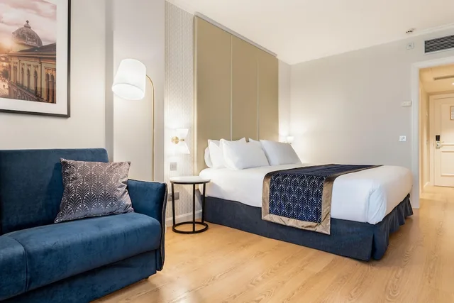 غرفة بسريرين منفصلين مع سرير سحّاب إضافي، Eurostars Gran Hotel Lugo 3/5