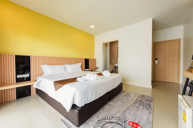 غرفة ديلوكس بسرير مزدوج بشرفة، The Golden Ville Boutique Hotel Spa 9/10