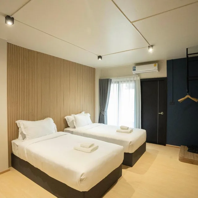 غرفة بسريرين منفصلين، Infinite Hotel at Ratchada 6/10