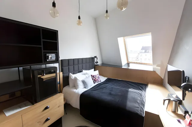 غرفة صغيرة مزدوجة، Hotel Rum Budapest 1/2