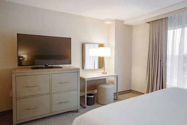 جناح بسرير كينج مع أريكة للمدخنين، Embassy Suites by Hilton Columbus Dublin 2/4