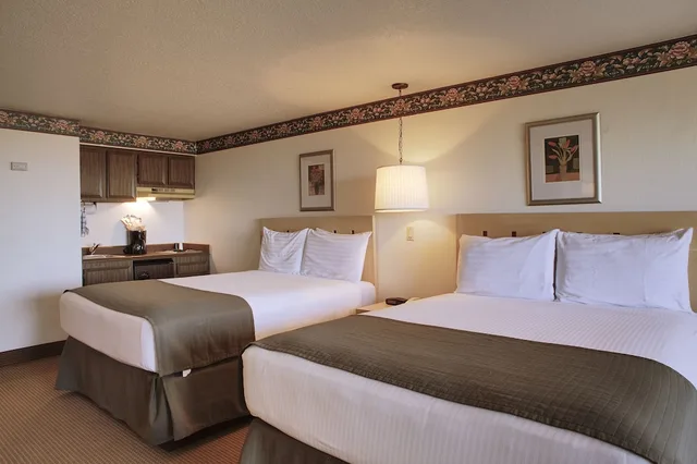 غرفة بسريرين كوين بإطلالة على البحر، Hi Tide Oceanfront Inn 3/4