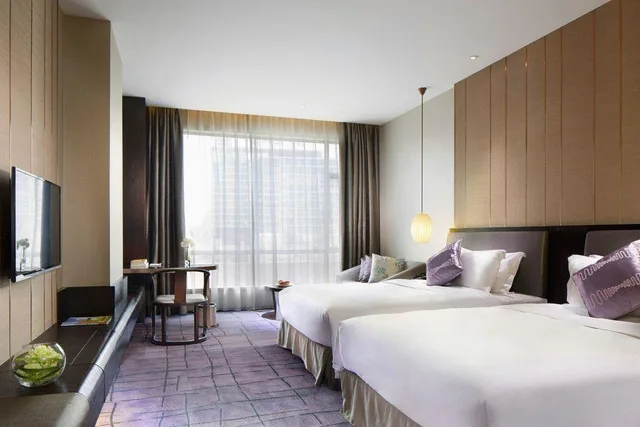 Semi Room, Deluxe, 2 Semi Double Beds، Maison New Century Hotel Dongguan 2/2