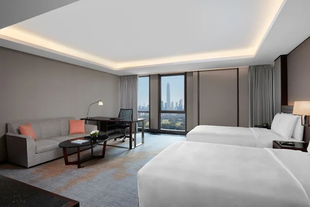 غرفة ديلوكس بسريرين مزدوجين، Jw Marriott Hotel Shenzhen 2/8