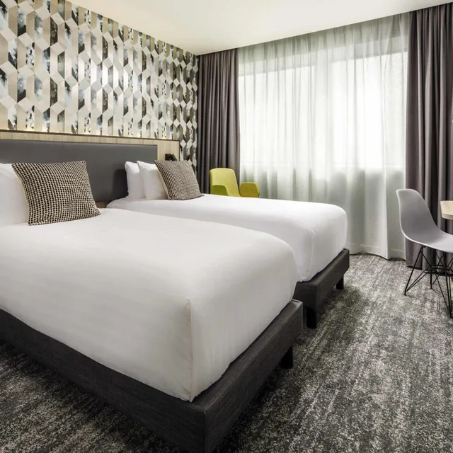 غرفة قياسية بسريرين منفصلين، Mercure Newport 2/8