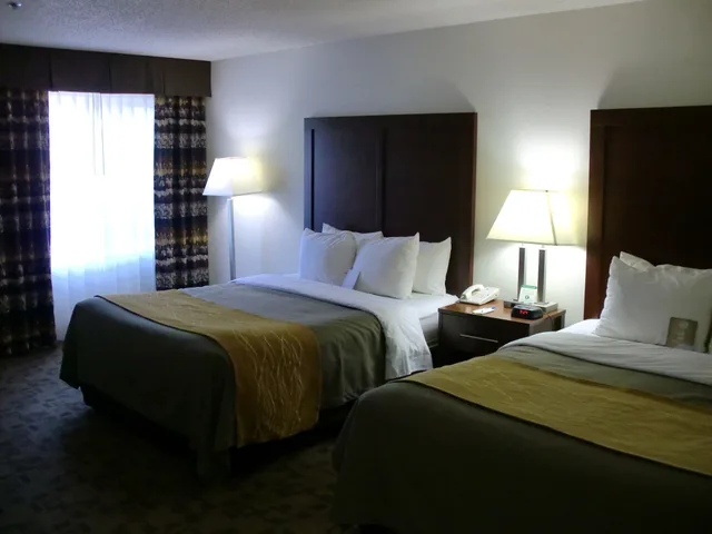 غرفة قياسية بسريرين كوين، Comfort Inn Birch Run - Frankenmuth 1/4