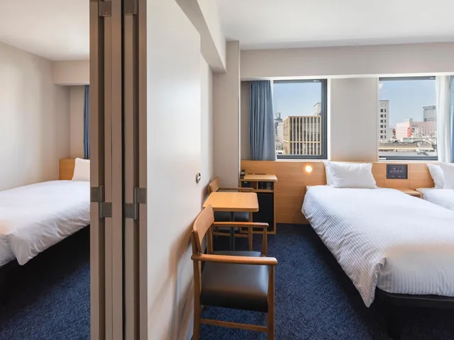 Connecting, Double and Twin Beds, Sotetsu Fresa Inn Sendai 2/2