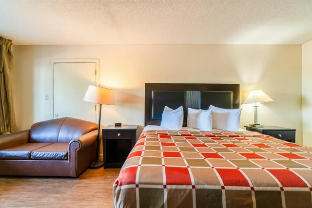 غرفة بسرير كينج للمدخنين، Executive Inn Port Lavaca by OYO 4/7