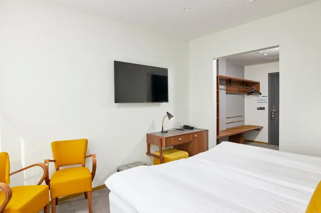 غرفة كبيرة بسرير مزدوج أو سريرين منفصلين، Fosshotel Stykkisholmur 3/8