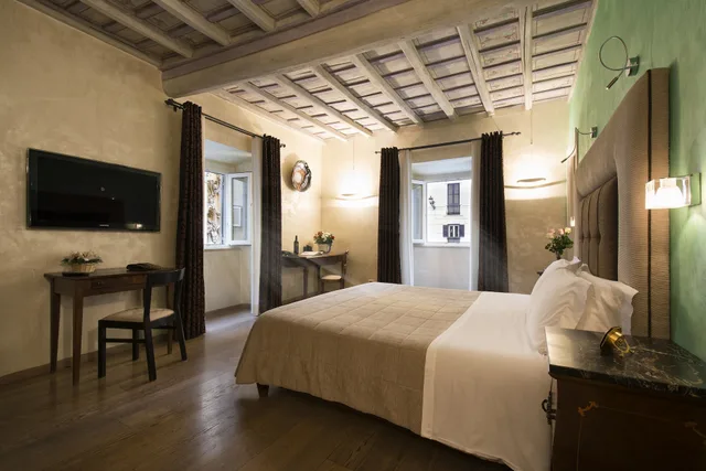 غرفة سوبيريور بسرير كينج بإطلالة على المدينة، Relais Maddalena 4/10