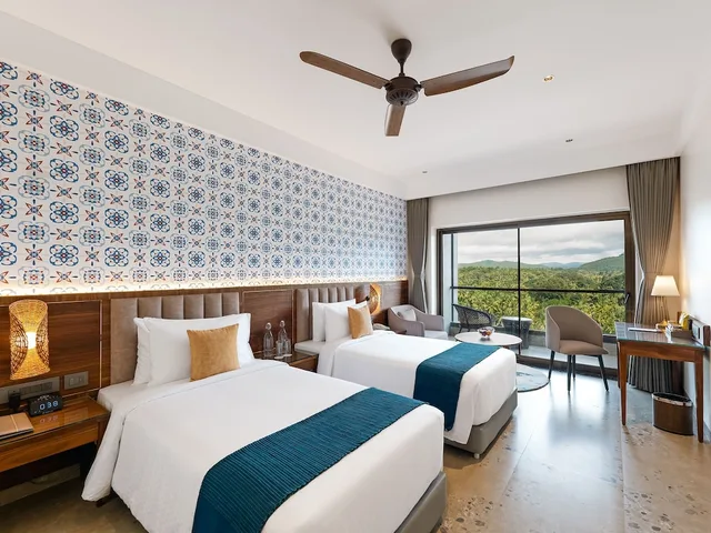 غرفة قياسية بسريرين منفصلين بشرفة، Gateway Palolem Goa 1/5
