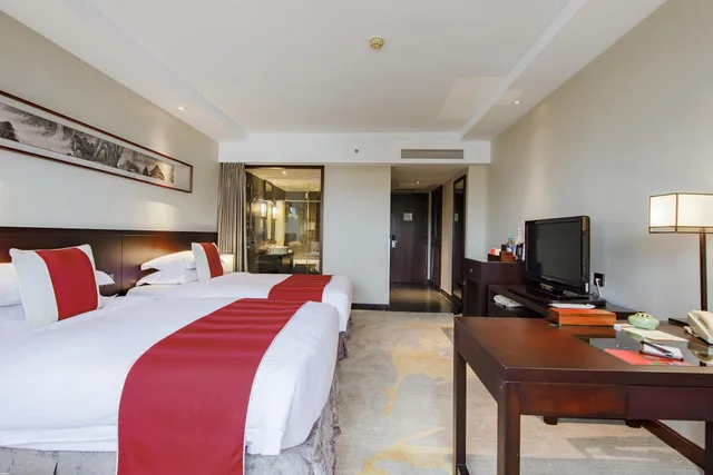 غرفة بسريرين منفصلين، Garden Suzhou 1/2