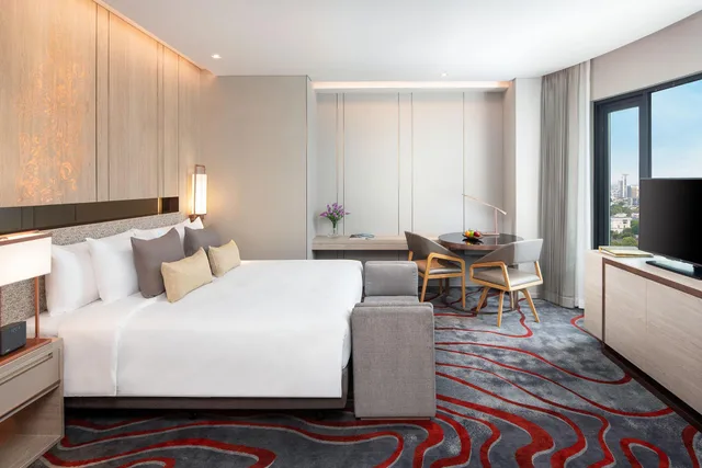 غرفة بريميير تنفيذية بسرير كينج، Hotel Nikko Bangkok 1/1