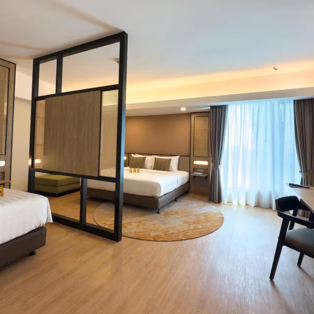غرفة عائلية بإطلالة على البحيرة، The Everly Putrajaya 5/5