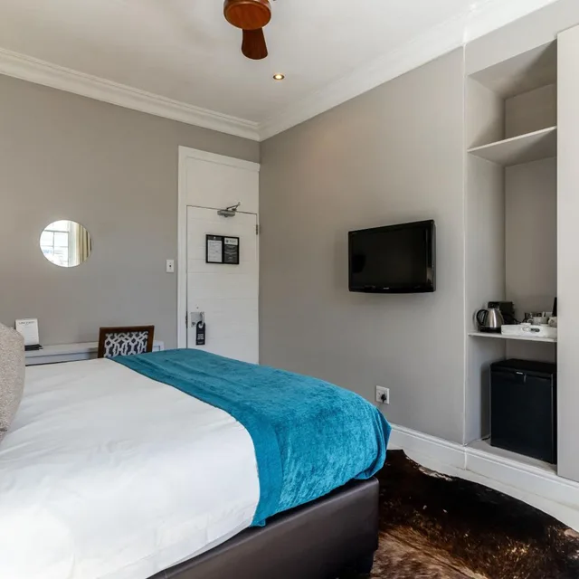 غرفة بسرير مزدوج أو سريرين منفصلين، Long Street Boutique Hotel 5/10