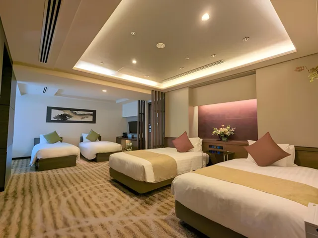 Semi Room, Family Suite, 2 Semi Double Beds, 2 Sofa، Hotel Keihan Kyoto Grande 1/1
