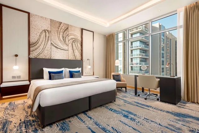 1 Bedroom, Family Suite, Plaza View, Novotel Dubai Gold District 1/1