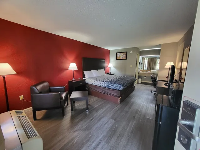 غرفة قياسية بسرير كينج للمدخنين، Econo Lodge Andalusia, AL 5/10
