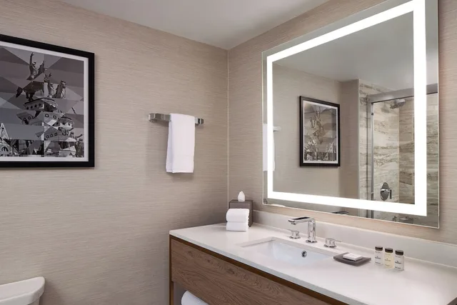 غرفة تقليدية بسرير كوين لذوي الإعاقة، Sheraton Richmond Airport Hotel 3/7