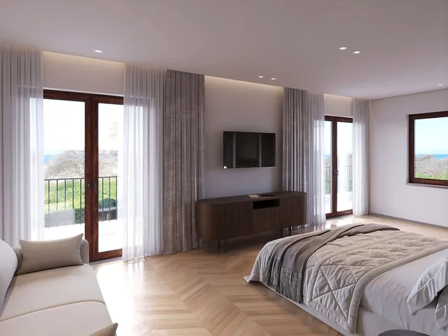 Renovated, Deluxe, Suite, Double Bed, Sofa، Hotel Delfinia 1/4